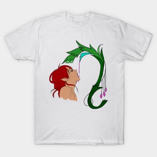 Copy of Elf drinking from a flower T-Shirt